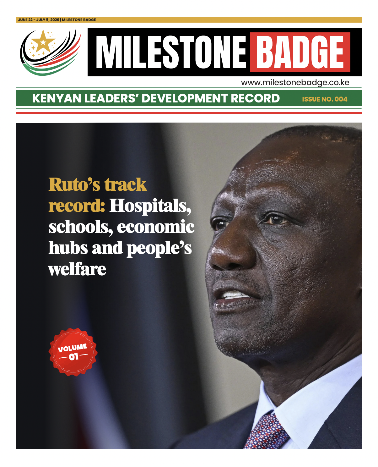 Ruto: Hospitals, schools and people’s welfare